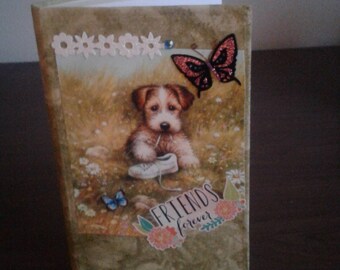 Cute Fabric covered Journal