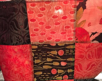 Quilted Bag, Handmade Bag, Handmade Tote, Bag, Tote, Quilted Tote, Homemade Bag, Homemade Tote, Lined Bag, Lined Tote