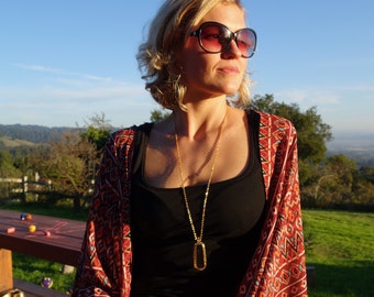 Necklace LOMA - Fitbit One Jewelry - Silver - made from stainless steel - made for Fitbit One