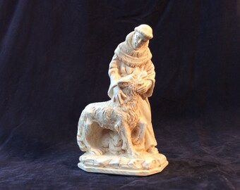 Saint Francis and wolf