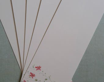 Set of 5 large tags to personalize