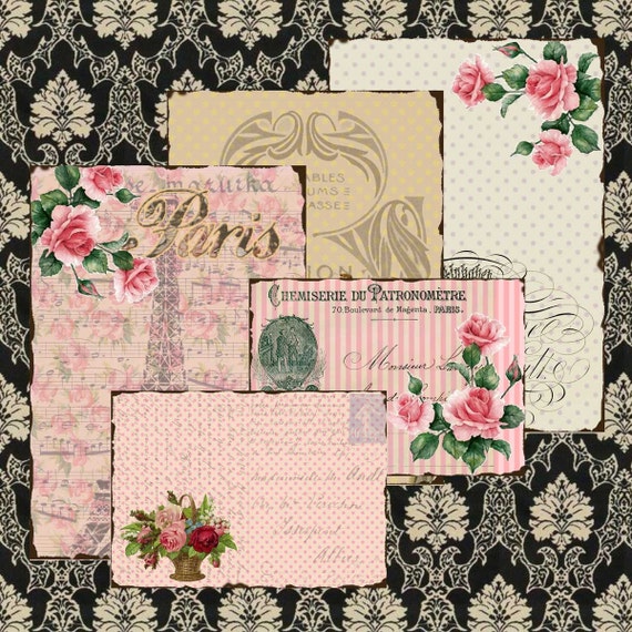 Shabby Chic Vintage FRENCH Paris Ephemera BACKGROUND Papers 331 Postcards ATCs ACEOs Crafts Scrapbook Cardswallpapers Instant Download Shabby Chic Vintage FRENCH Paris Ephemera BACKGROUND Papers 331 Postcards ATCs ACEOs Crafts Scrapbook Cardswallpapers Instant Download