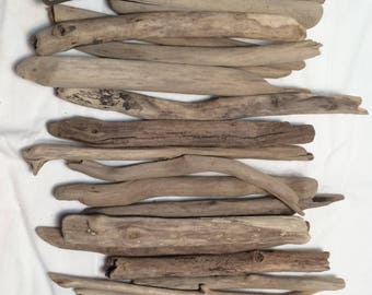 50 Straight 6 - 10" long Craft Quality / Straight Driftwood / Drift Wood Art / Driftwood Supply / Drift Wood Pieces