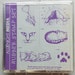 All Night Media Rubber Stamp Set ~ Cats ~ Set of 6 Stamps and Labels ~ New and Unused