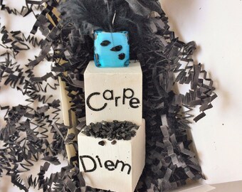 Artsy New Job Gift. Job Promotion Gift. Congratulations Gift. Gift for Boss. Carpe Diem Gift. Best Wishes Gift. Nice Job Gift. Good Luck.