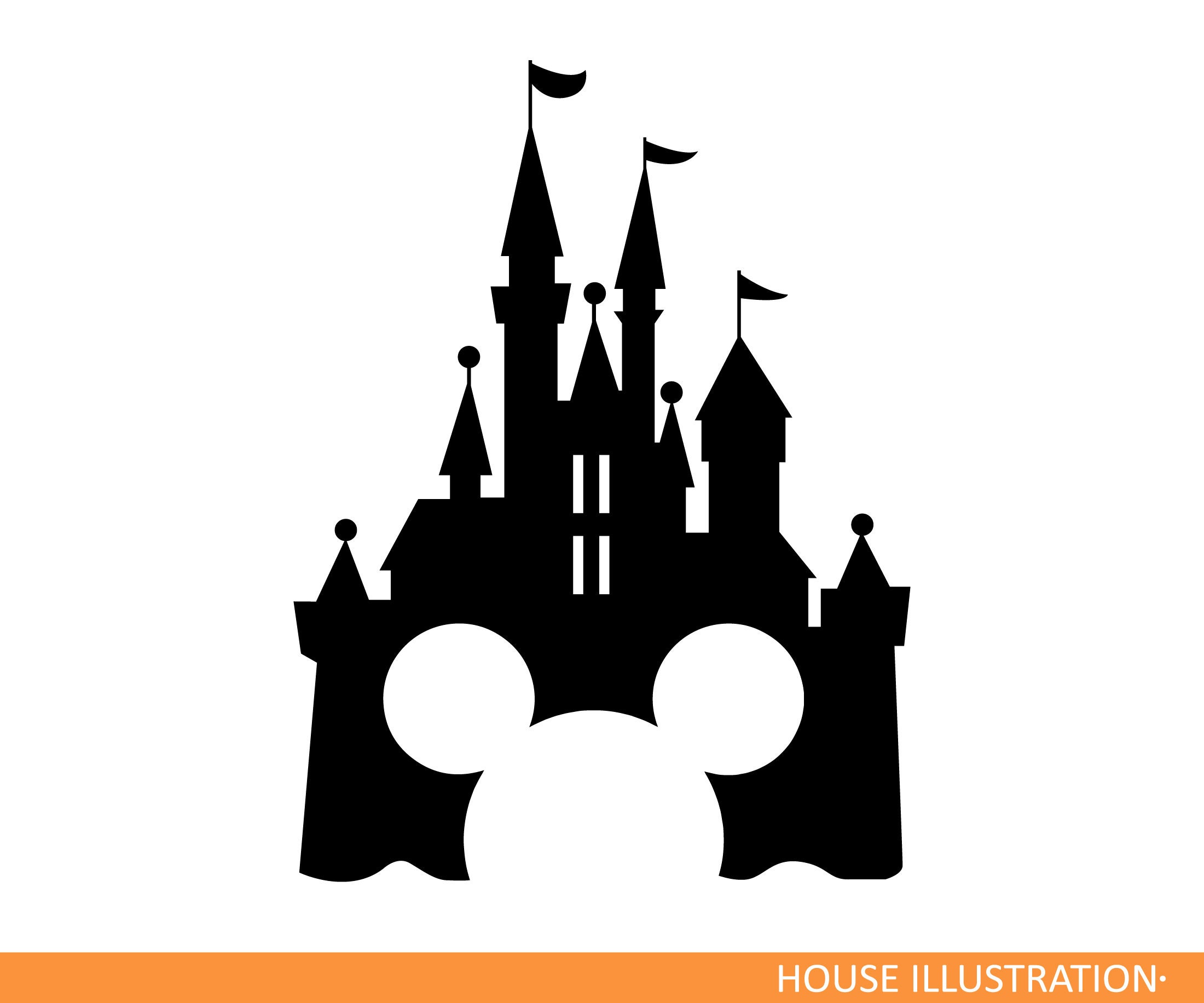 Disney Castle Silhouette SVG Free: A Magical Addition to Your Projects