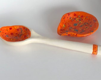 Clay Spoon and Spoon Rest Set