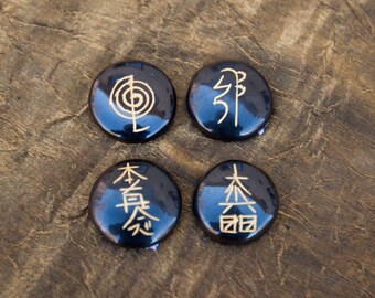 Black Tourmaline Reiki Stones/ Reiki Stones/ Reiki Healing Stones/ Reiki Attunements