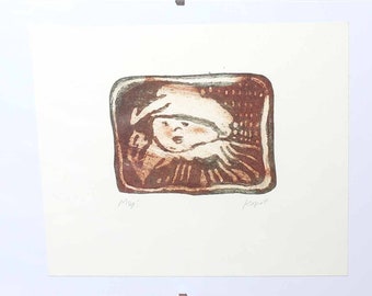 Mari. Printing on cardboard
