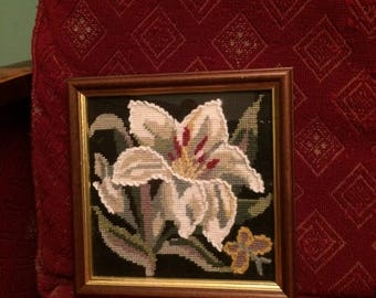 Beautiful Vintage Floral Tapestry