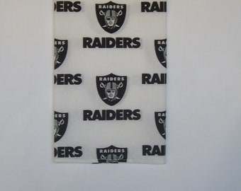 Oakland Raiders white Bandana #2521/A-NFL