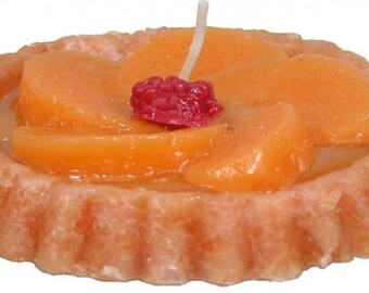 Candle Fruit Tart Peach