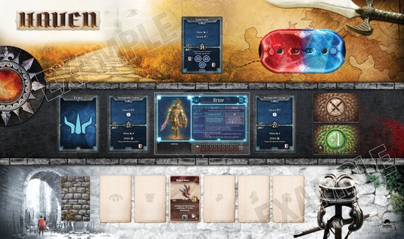 Neoprene playmat we printed for Gloomhaven | Gloomhaven