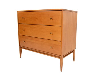 Paul McCobb Planner Group 3 Drawer Dresser Winchendon Mid Century Modern