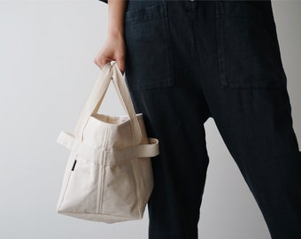 SALE - The Day Tote - 6 built-in pockets, craft, designer, work bag, everyday bag