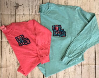 Louisiana Raggy Applique