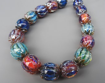 Shineberries - SRA handmade glass lampwork beads Lori&Kim