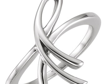 Sterling Silver Freeform Ring