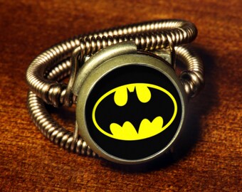 Steampunk Jewelry - Ring - Batman