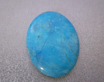 Magnesite Turquoise Cabochon 1pc