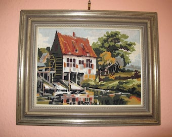 Small tapestry "mill" cross stitch