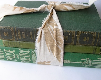 Green Decorative Books - Green Vintage Book Lot - Home Decor - Old Books - Book Prop - Prose and Poetry - Paradise Lost - American Notes