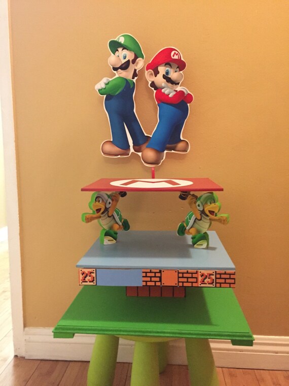 Super mario indspired Cupcake Stand