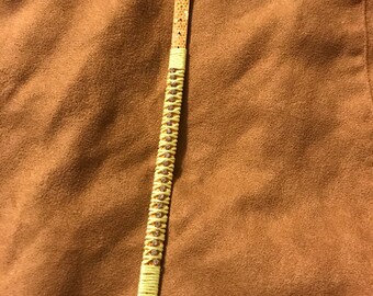 Faux leather wristband bracelet