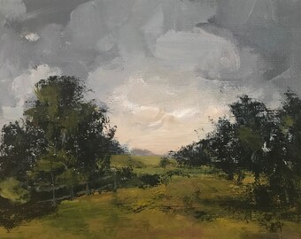 Overdue - 5x7 inches - ORIGINAL Landscape Painting