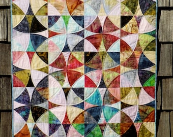 Batik Kaleidoscope Quilt