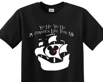 SALE!! Pirates Life For Me Shirts, Matching Vacation Shirts, Disney World, Disney Family Shirts, Disney Vacation, Cruise Pirate Night