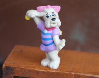 Pound Puppy Figurine - Violet