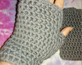 Quick Crochet Fingerless Gloves