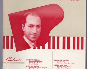 George Gershwin at the Piano - Near Mint - 1940 - 17 songs from Porgy and Bess, Shall We Dance, The Shocking Miss Pilgrim, Goldwyn Follies++