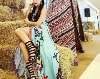 New- Beautiful Wrap Tulip Boho dress, Festival dress, Hippie dress, Gypsy dress, Boho Chic dress