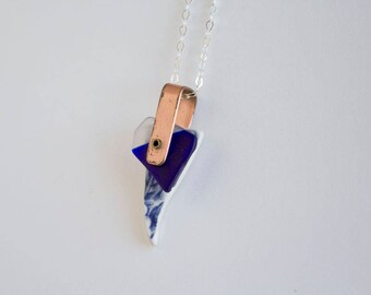 Construction-05 - Mixed Media Necklace