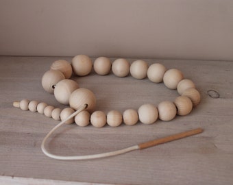 Lacing toy - Balls (25 pcs.)