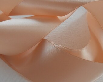 Blush Satin Ribbon / 50 Yards of Double Faced Blush Satin Ribbon / DIY Ribbon / Wedding Ribbon / Blush Ribbon / 1.5" Blush Satin Ribbon