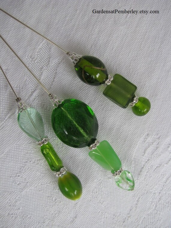 Glass Bead Bouquet Stems for DIY Wedding Bouquets Corsages