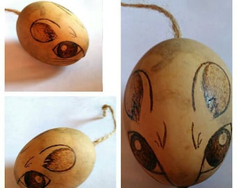 Unique Handmade Cat Toy - Gourd Cat Toy - Eco Friendly Cat Toy -Gifts For Cats - Cat Lover Gift - Fun Cat Toy - Handmade Mouse Toy