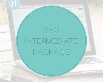 SEO Intermediate Package - Custom SEO - On Page Search Engine Optimization - Online Marketing for Wordpress, Blog, Medium Businesses