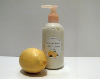Lemon Scented Cocoa Butter Lotion
