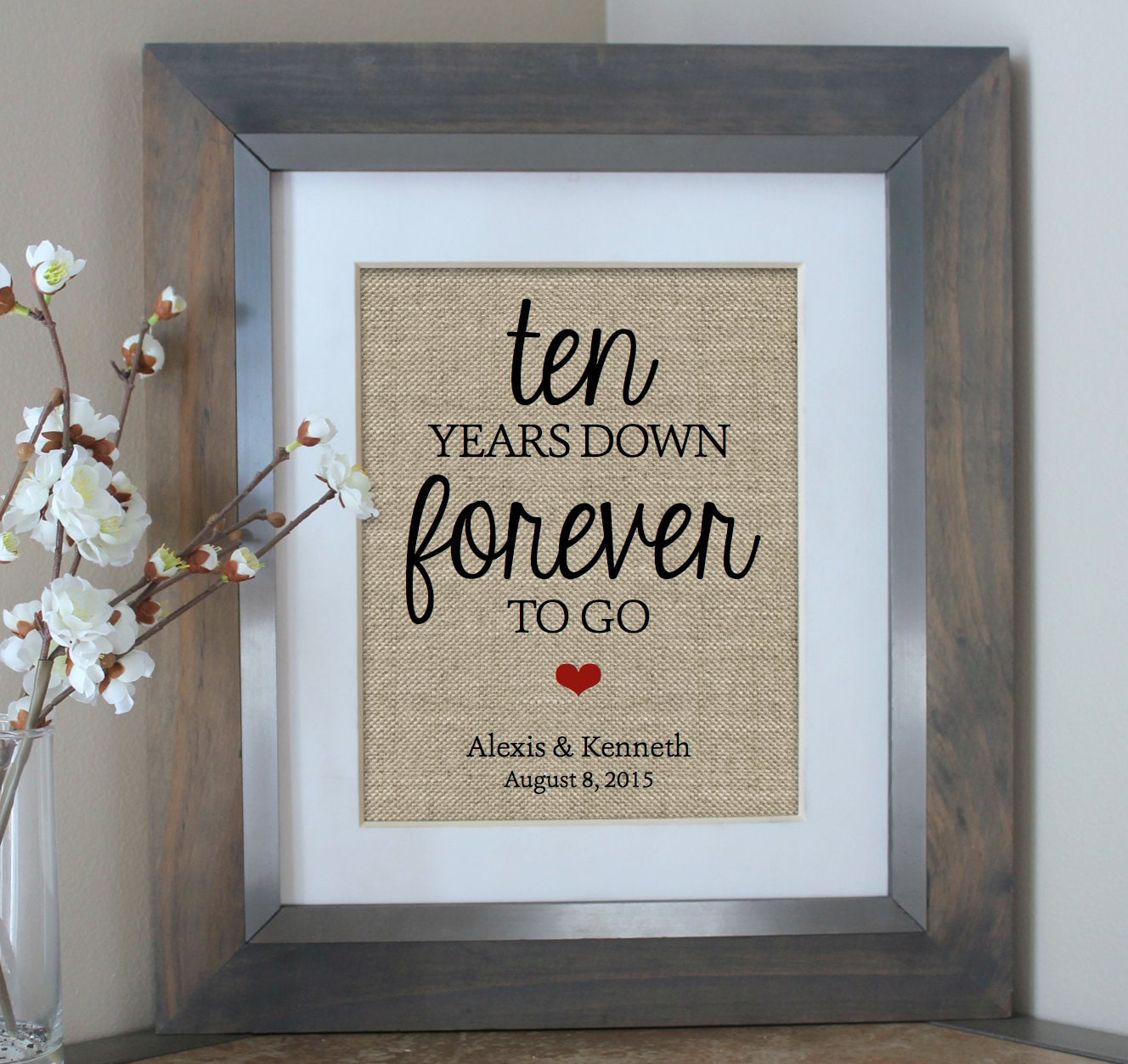 The Best 10 Year Wedding Anniversary Gift Ideas for Couple - Home