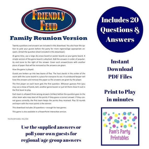Simplicity image within family feud printable Adorable image regarding family feud printable