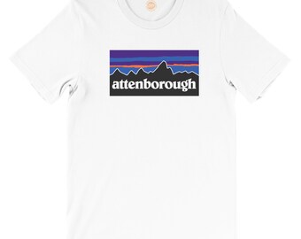 David Attenborough logo t-shirt - Planet Earth vibes