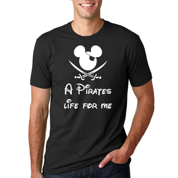 Disney Pirate Shirt Mickey Pirate Shirt A Pirates Life