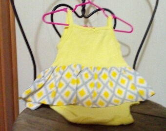 Tank style onsie. Size 6-9 mo