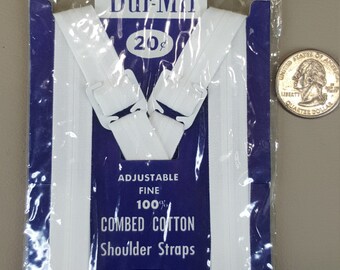 Vintage Bur-Mil Adjustable cotton shoulder straps