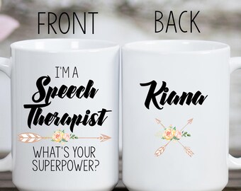 SLP Mug, Speech Therapy Mug, Funny SLP, SLP Gifts, Speech Language Pathologist, Speech Therapy, Gifts for Speech Therapist, Graduation