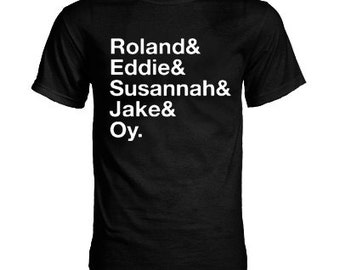 Stephen King "The Dark Tower" Roland and Eddie and Susannah and Jake and Oy Ka-tet T-Shirt